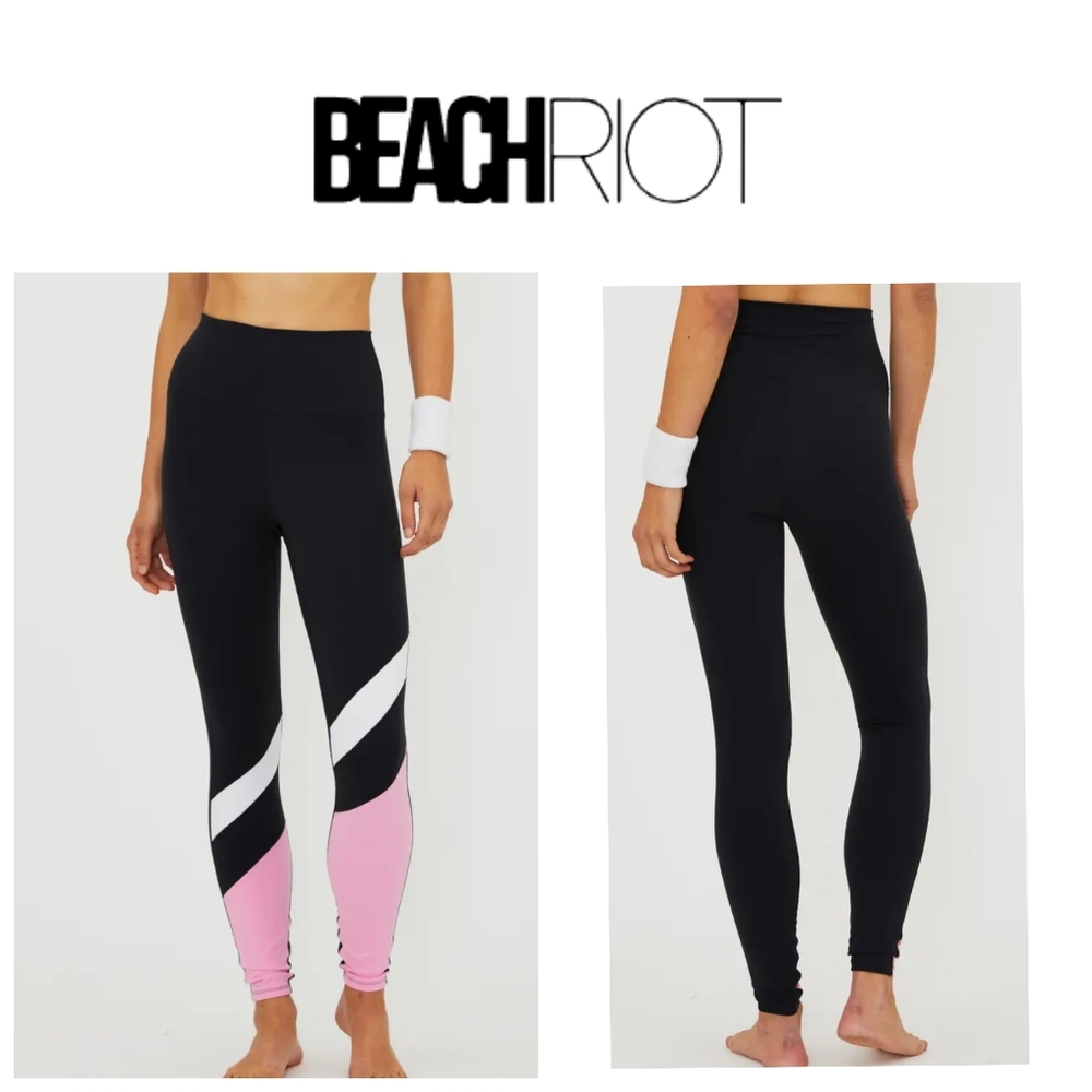 Beach Riot Rio Colorblock Leggings - Picture 1 of 8